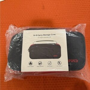 OTVO N-S Carry Case For Nintendo Switch - Black/Red (NEW)